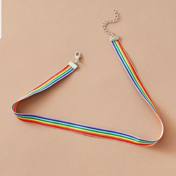 *Rainbow * Choker - Picture 2 of 4